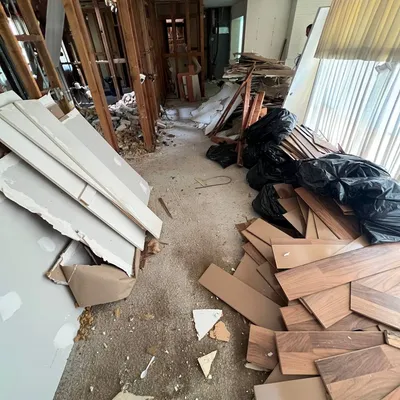 Interior Demolition Debris